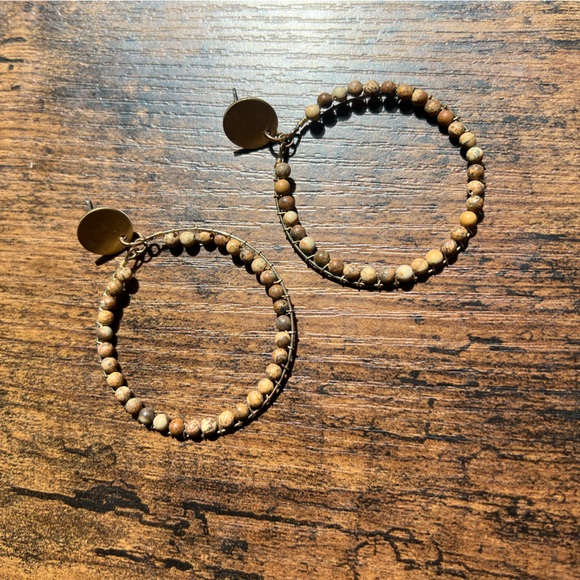 Earthy hoops - Picture 3 of 3